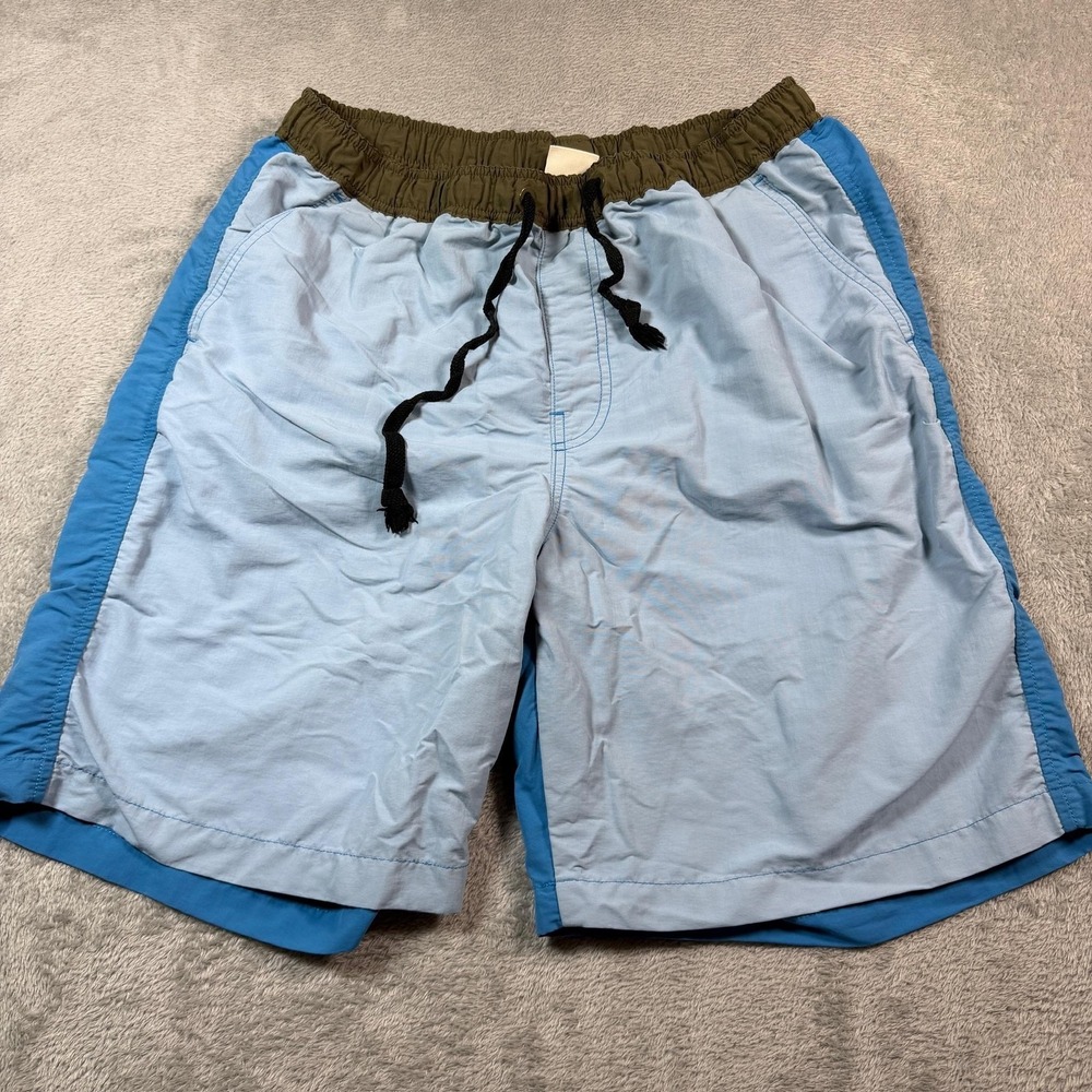 Marni Uniqlo Swim Shorts Men Large Blue 8" Lined Drawstring Quick Dry Summer